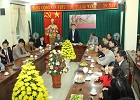 Ban chấp hành Công đoàn đã tổ chức gặp mặt đầu xuân với lãnh đạo các đơn vị trực thuộc của trường.