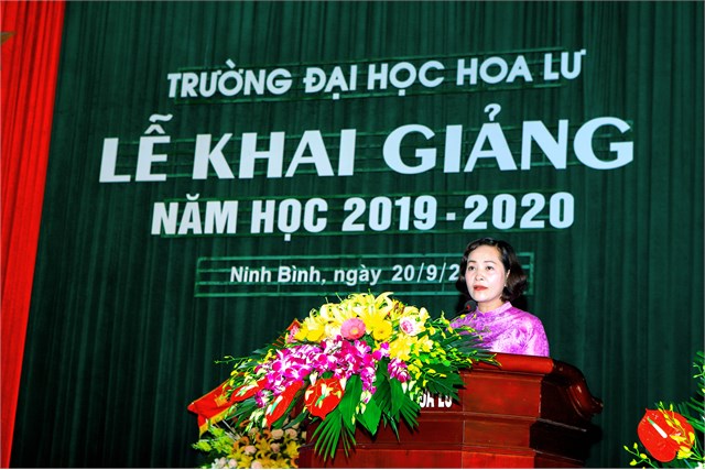 The Opening Ceremony of Hoa Lu University Academy year 2019 - 2020