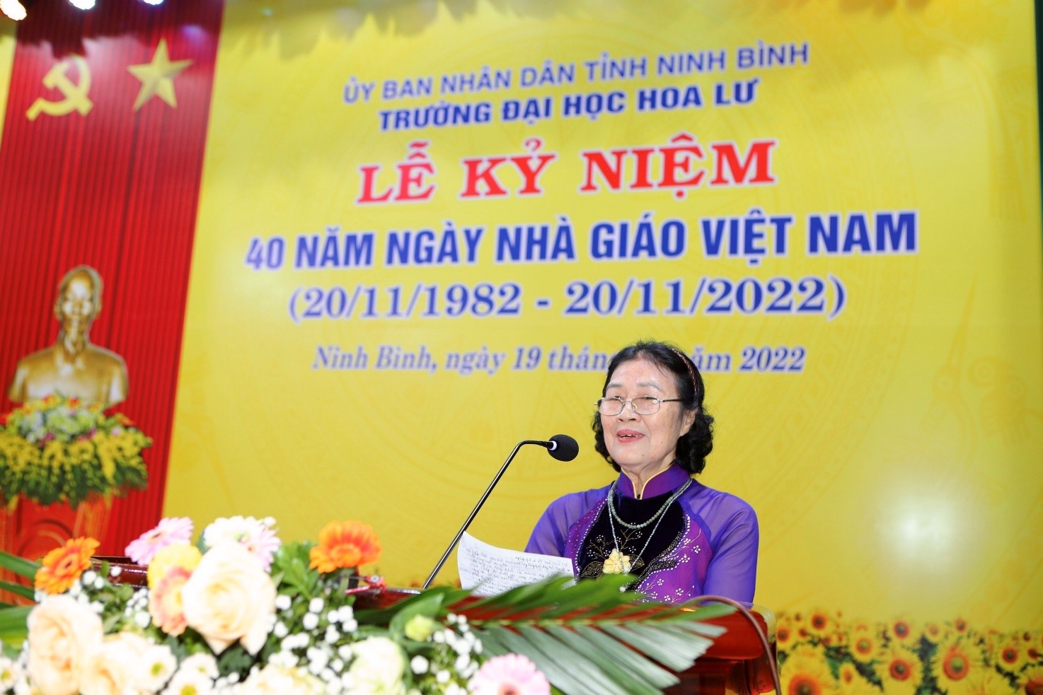 Lễ kỷ niệm 40 năm ngày Nhà giáo Việt Nam (20/11/1982 - 20/11/2022)