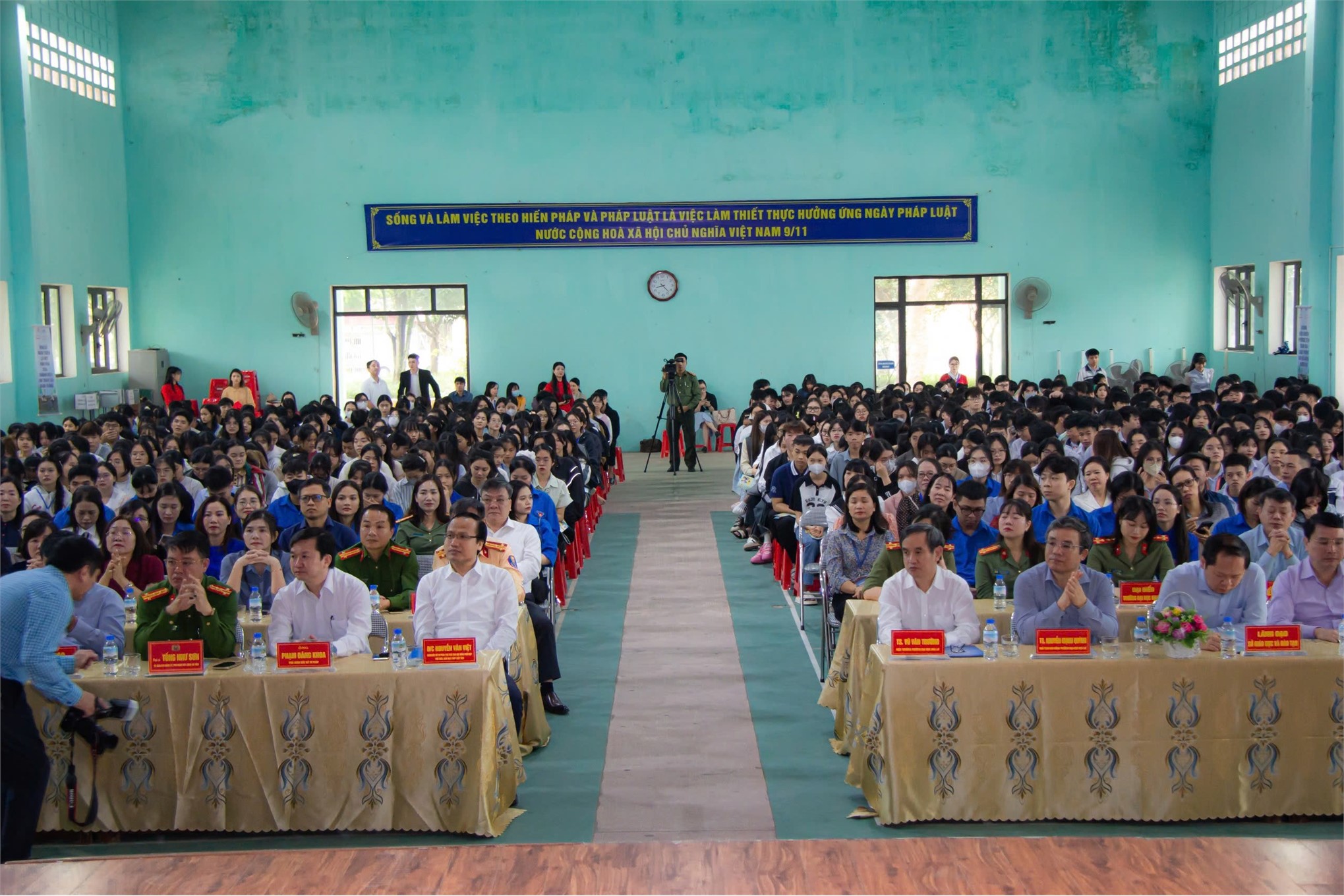 Hội nghị tuyên truyền, phổ biến pháp luật về an toàn giao thông; phòng, chống ma túy hưởng ứng Ngày Pháp luật Việt Nam năm 2024