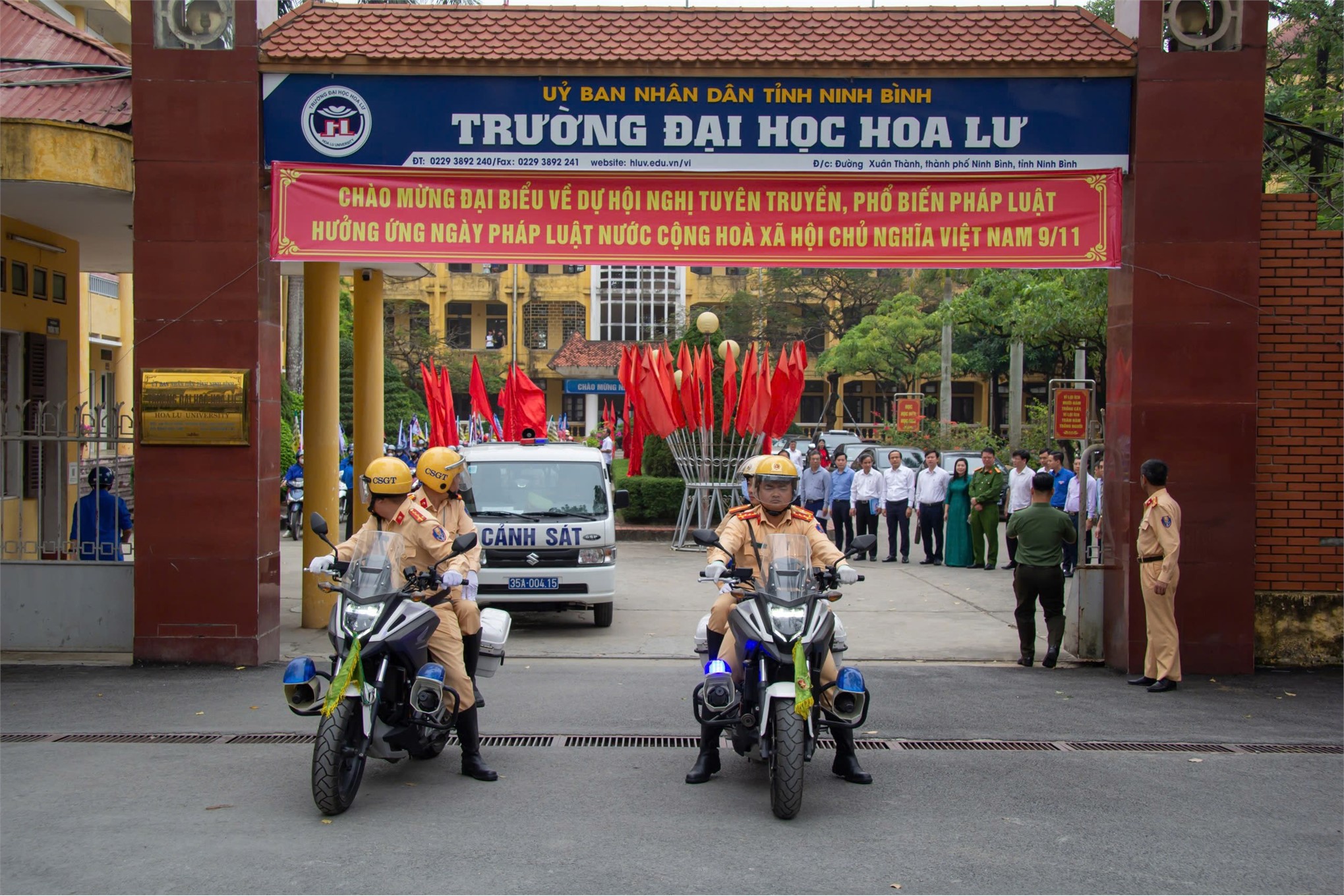 Hội nghị tuyên truyền, phổ biến pháp luật về an toàn giao thông; phòng, chống ma túy hưởng ứng Ngày Pháp luật Việt Nam năm 2024