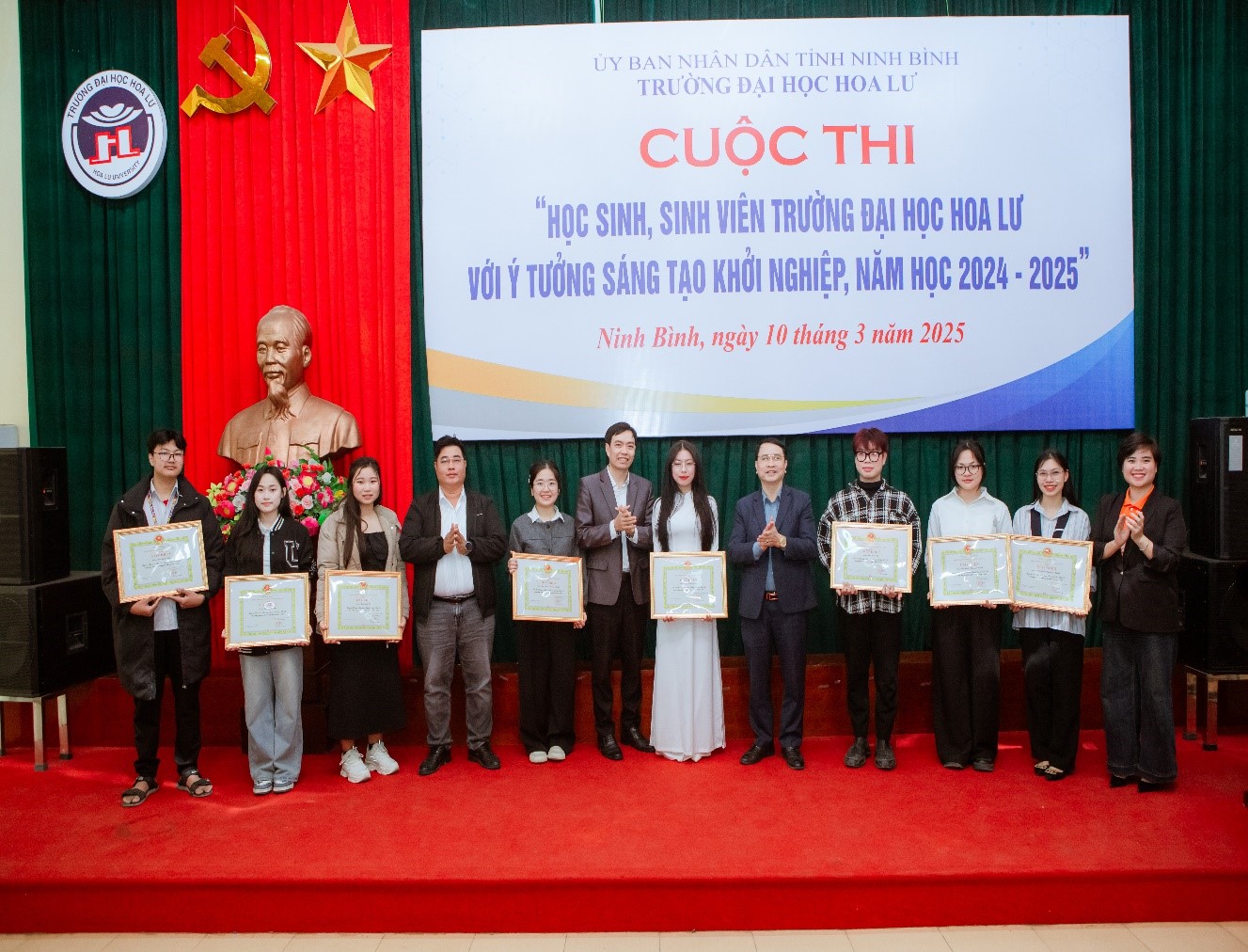 Cuộc thi “Học sinh, sinh viên Trường Đại học Hoa Lư với ý tưởng sáng tạo khởi nghiệp”, năm học 2024 – 2025