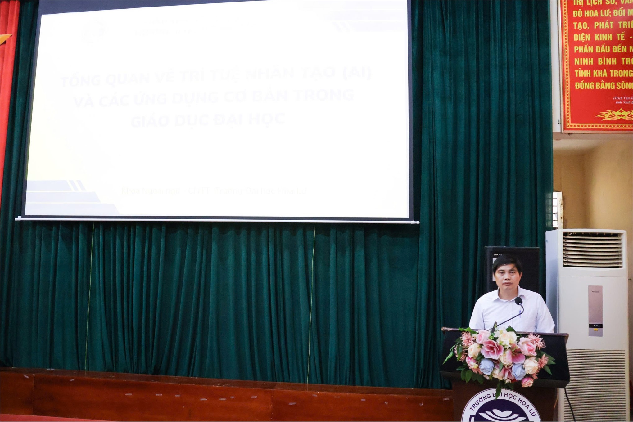 Trường Đại học Hoa Lư tăng tốc chuyển đổi số với chương trình tập huấn AI đột phá