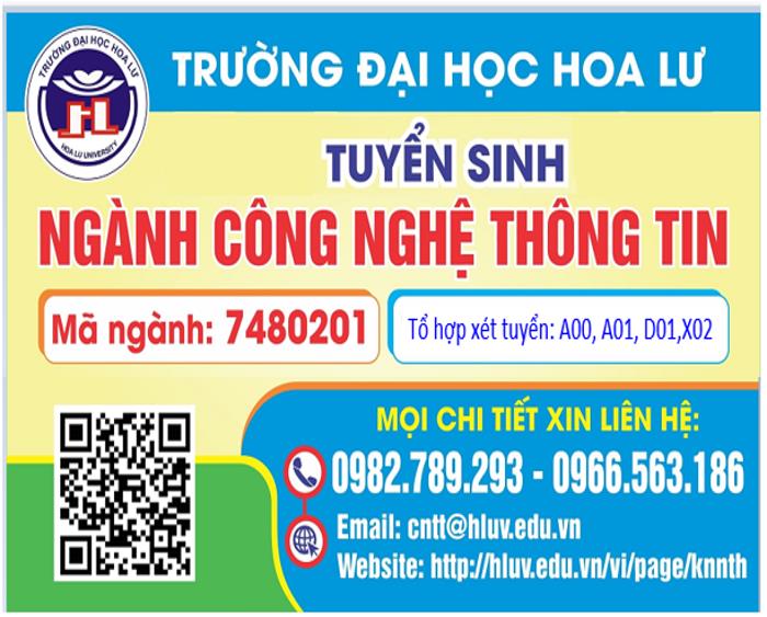 TUYỂN SINH NGÀNH CÔNG NGHỆ THÔNG TIN