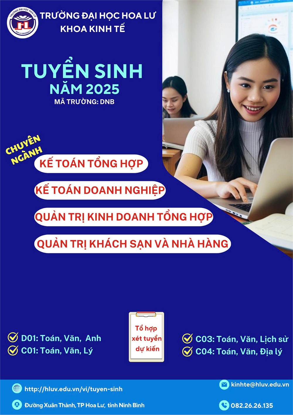 THÔNG TIN TUYỂN SINH NĂM 2024