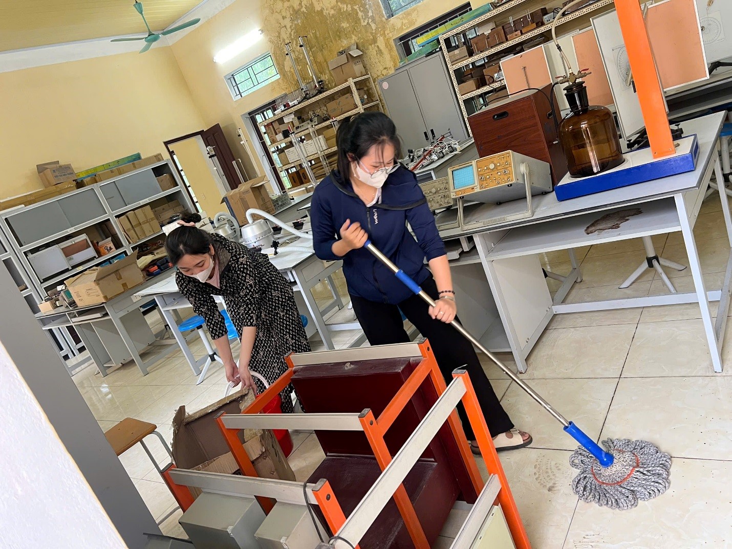PHÒNG HÀNH CHÍNH – QUẢN TRỊ TĂNG CƯỜNG CÔNG TÁC LAO ĐỘNG SINH VIÊN THÁNG 5