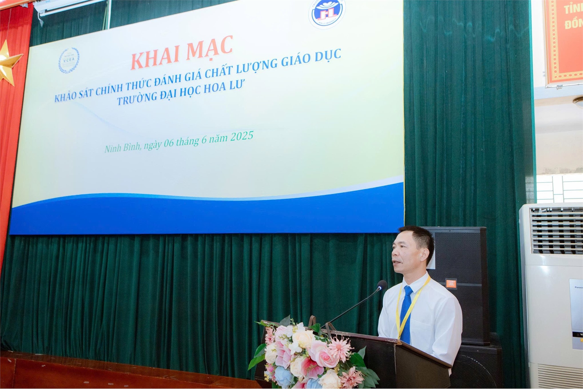Khai mạc đợt khảo sát chính thức đánh giá chất lượng giáo dục Trường Đại học Hoa Lư giai đoạn 2020 – 2025