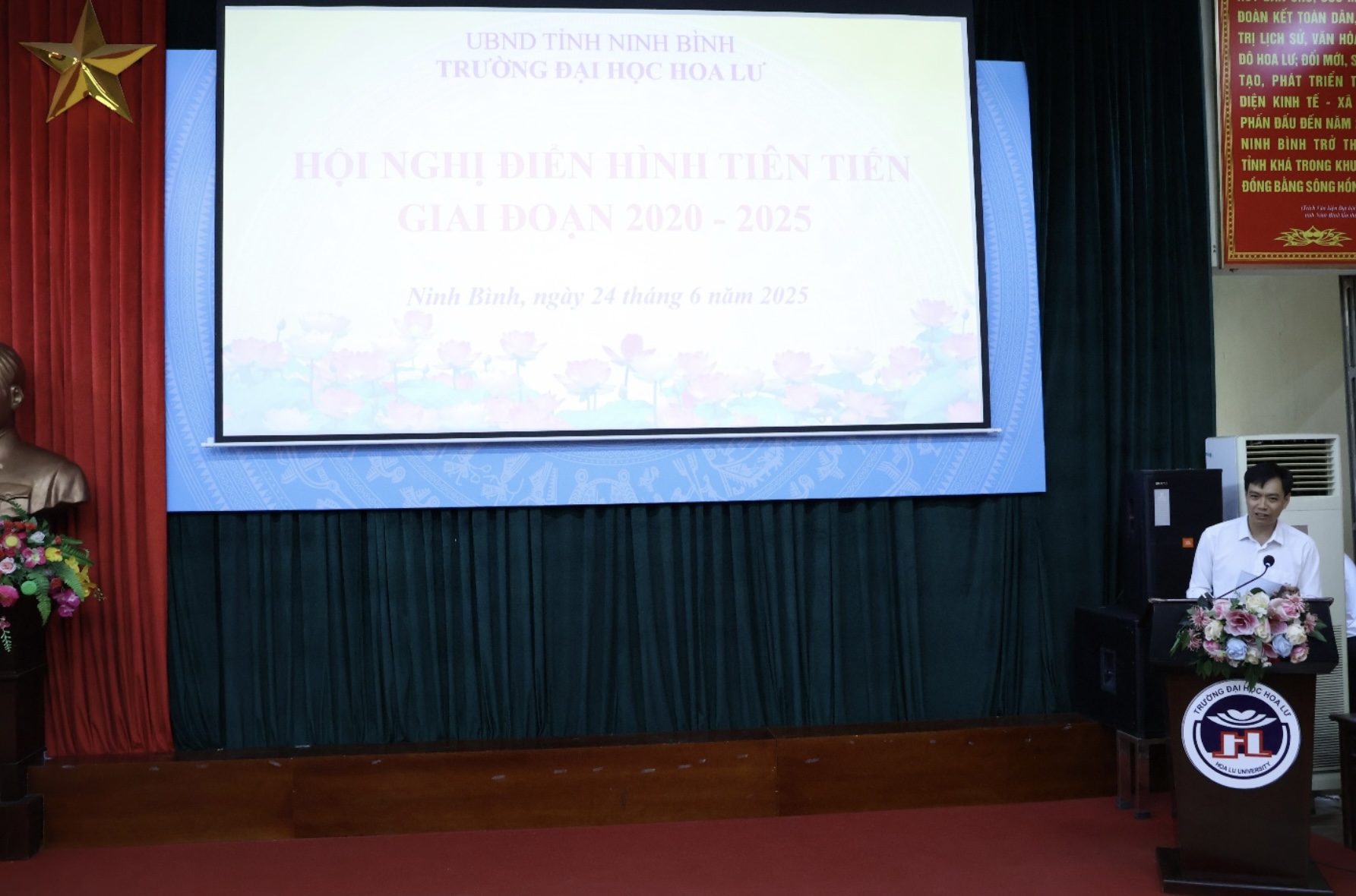 Trường Đại học Hoa Lư tổ chức Hội nghị điển hình tiên tiến giai đoạn 2020-2025