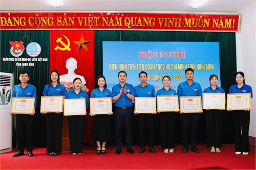 Hội nghị điển hình tiên tiến Đoàn TNCS Hồ Chí Minh tỉnh Ninh Bình giai đoạn 2025–2030