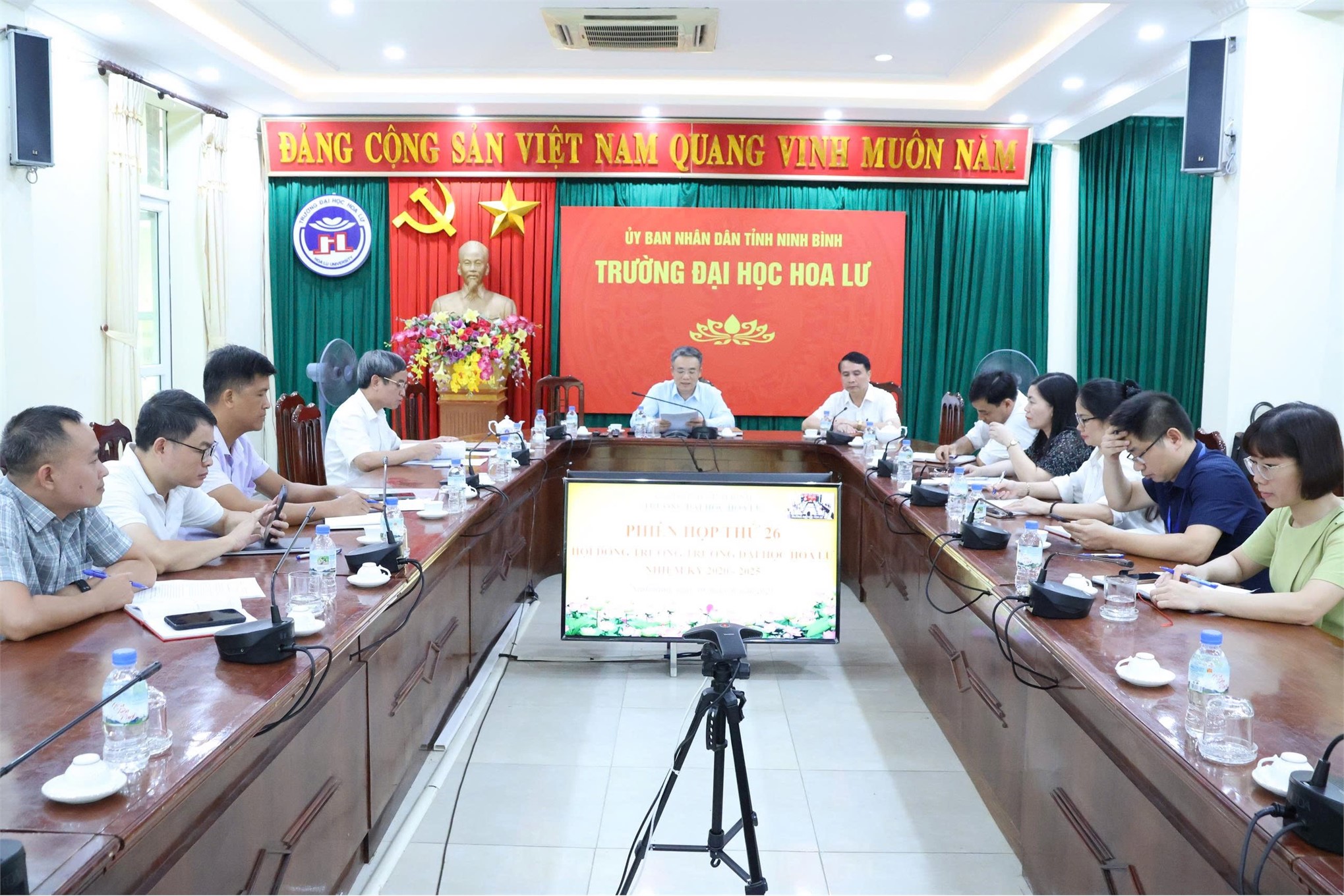 Phiên họp thứ 26 Hội đồng trường nhiệm kỳ 2020 -2025