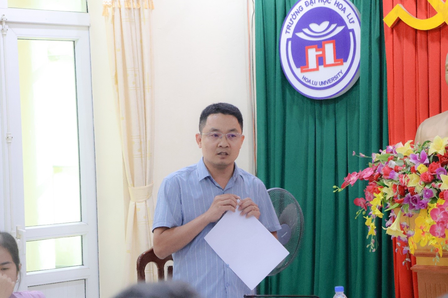 Sở Khoa học và Công nghệ Ninh Bình làm việc với Trường Đại học Hoa Lư về nghiên cứu khoa học, công nghệ và đổi mới sáng tạo