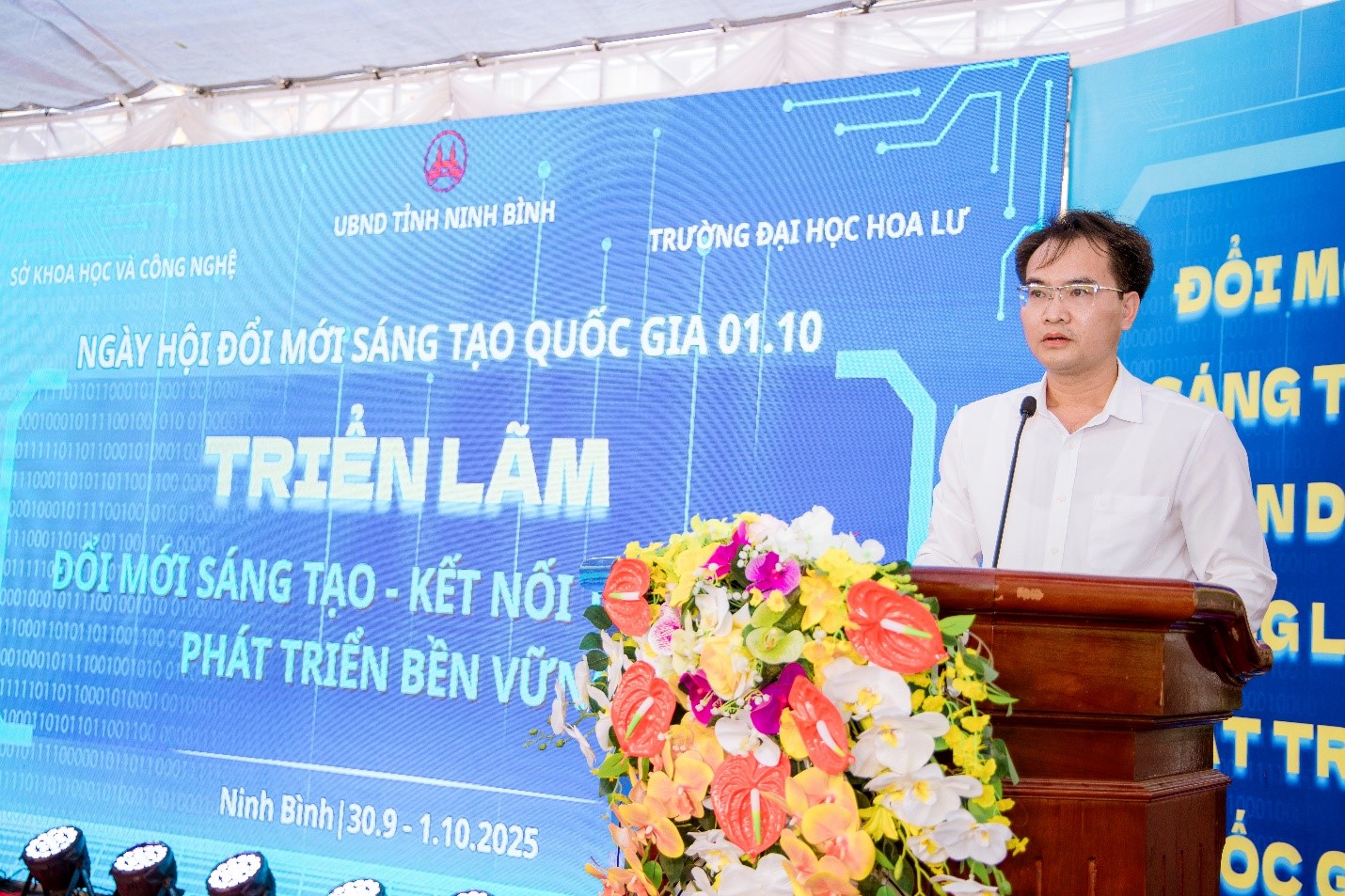 Trường Đại học Hoa Lư phối hợp với Sở Khoa học Công nghệ Ninh Bình tổ chức Triển lãm Đổi mới sáng tạo – Kết nối tri thức, phát triển bền vững
