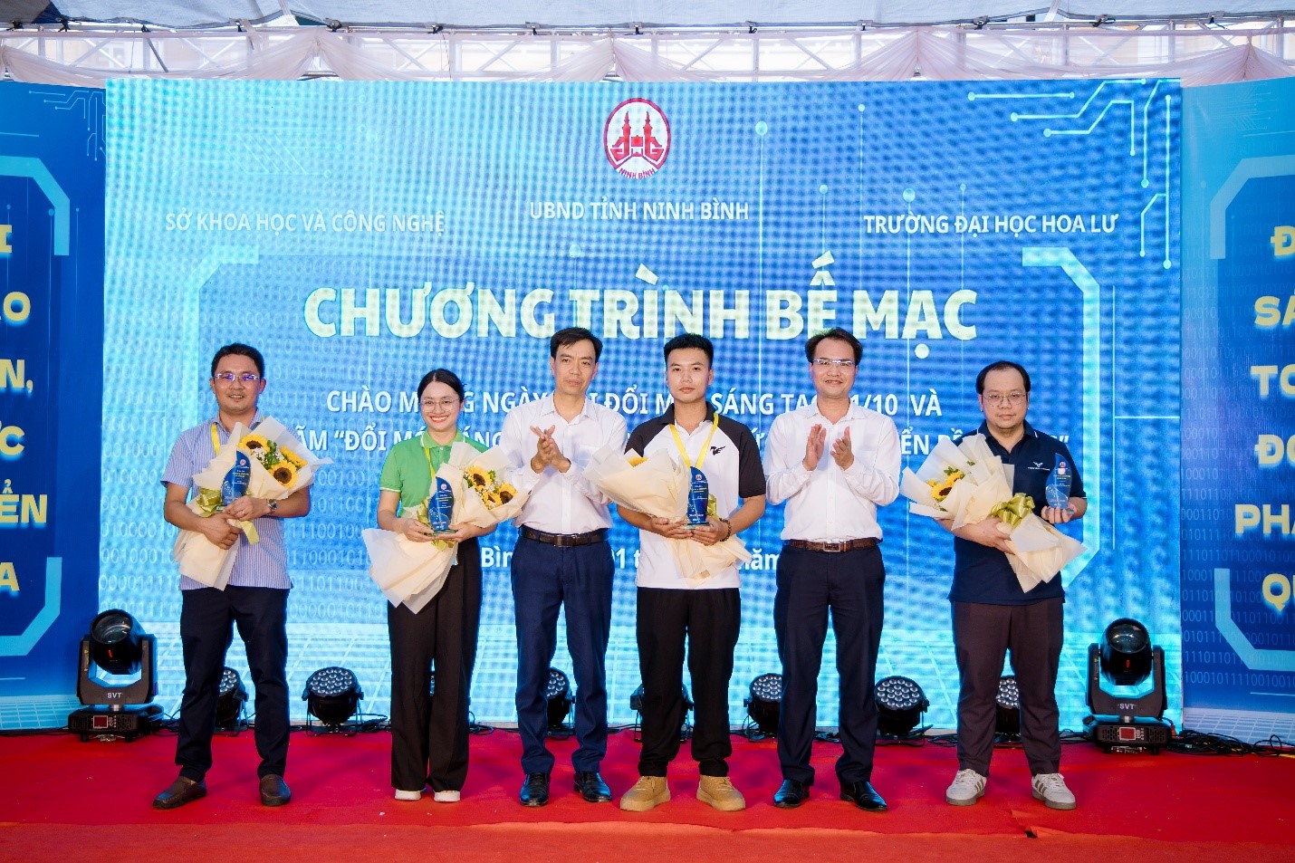 Trường Đại học Hoa Lư phối hợp với Sở Khoa học Công nghệ Ninh Bình tổ chức Triển lãm Đổi mới sáng tạo – Kết nối tri thức, phát triển bền vững