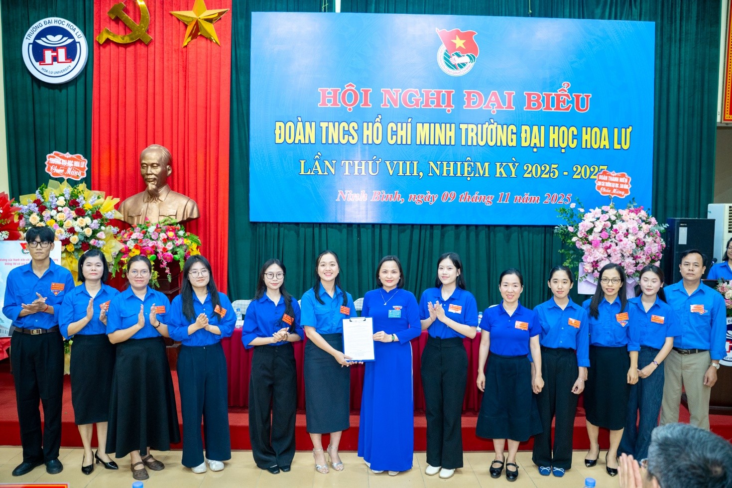 Hội nghị đại biểu Đoàn Thanh niên Cộng sản Hồ Chí Minh Trường Đại học Hoa Lư lần thứ VIII, nhiệm kỳ 2025 – 2027