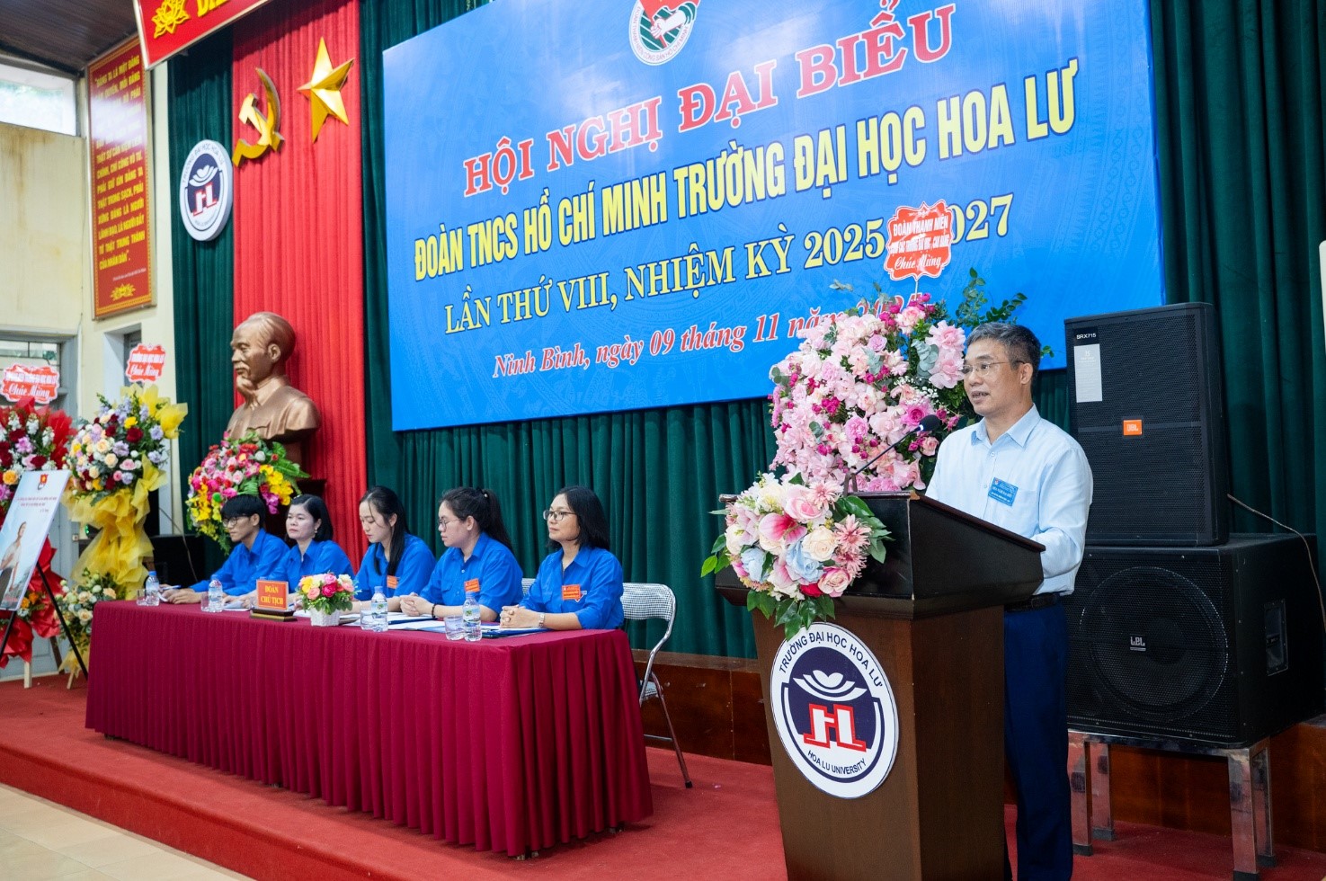 Hội nghị đại biểu Đoàn Thanh niên Cộng sản Hồ Chí Minh Trường Đại học Hoa Lư lần thứ VIII, nhiệm kỳ 2025 – 2027