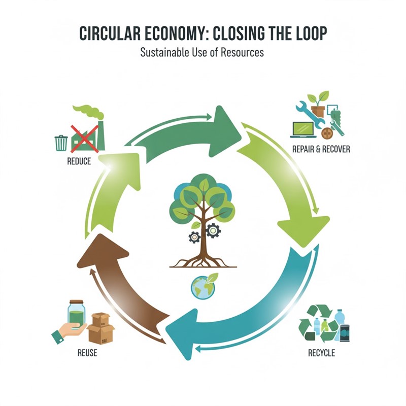 Kinh tế tuần hoàn – Xu hướng phát triển tất yếu trong nền kinh tế hiện đại