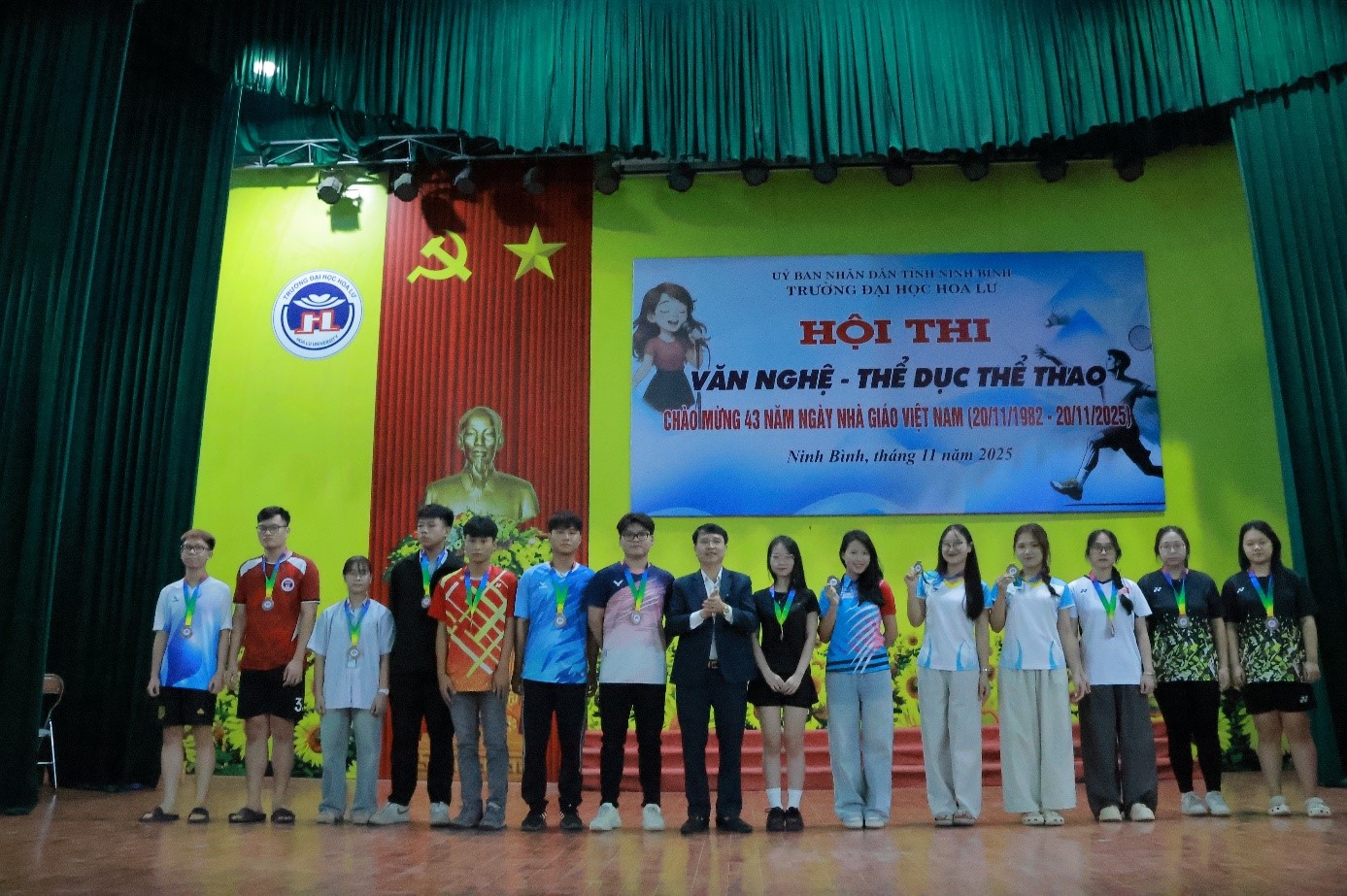 Sôi nổi Giải thể thao chào mừng kỷ niệm 43 năm Ngày Nhà giáo Việt Nam (20/11/1982 -20/11/2025)