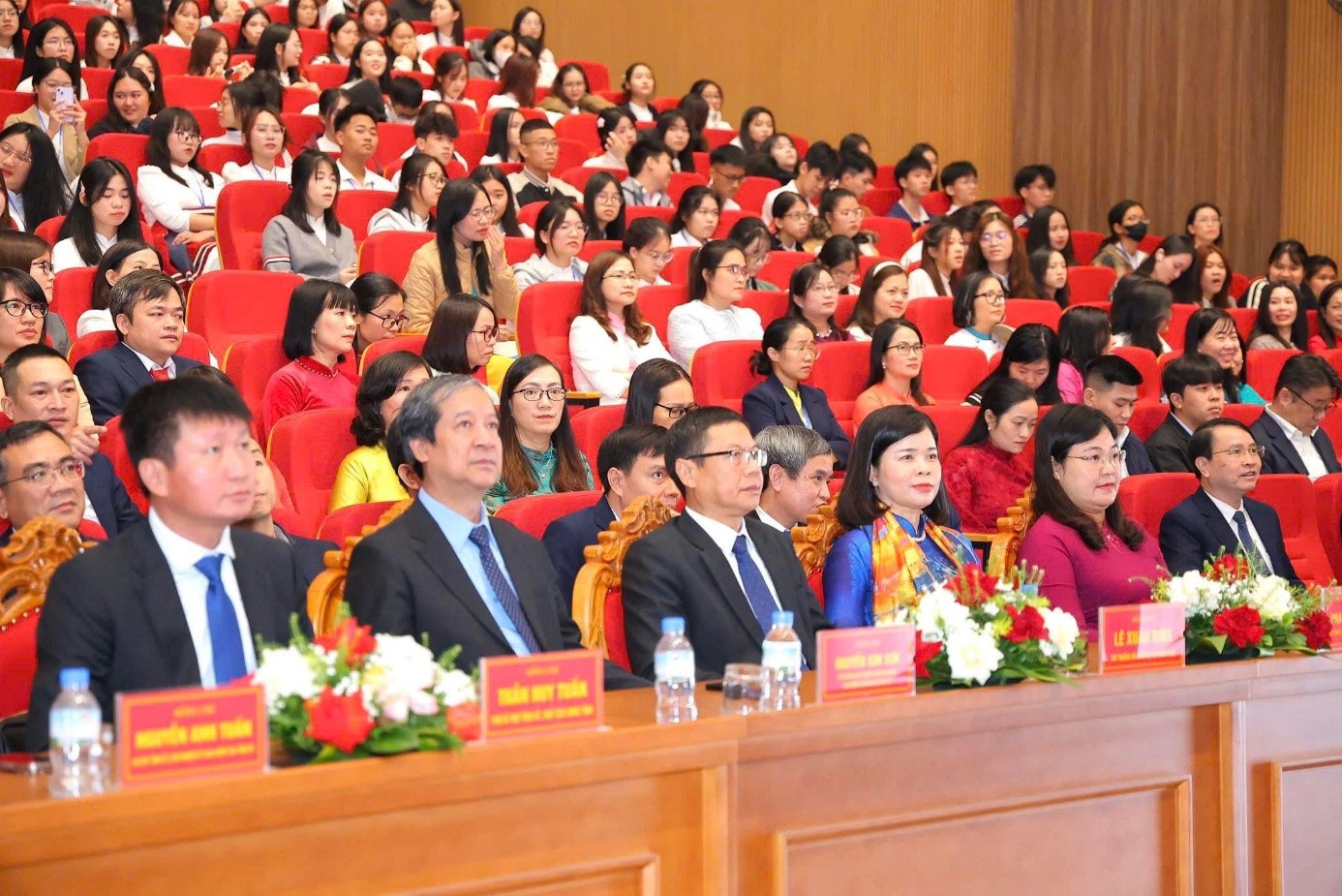 Lễ cắt băng khánh thành công trình Trường Đại học Hoa Lư – Công trình Chào mừng Đại hội Đảng toàn quốc lần thứ XIV