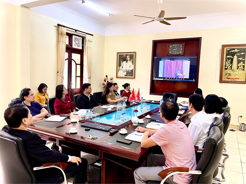 Trường Đại học Hoa Lư tham gia Hội nghị trực tuyến triển khai công tác tư vấn học đường và công tác xã hội trong ngành giáo dục đáp ứng yêu cầu trong kỷ nguyên số