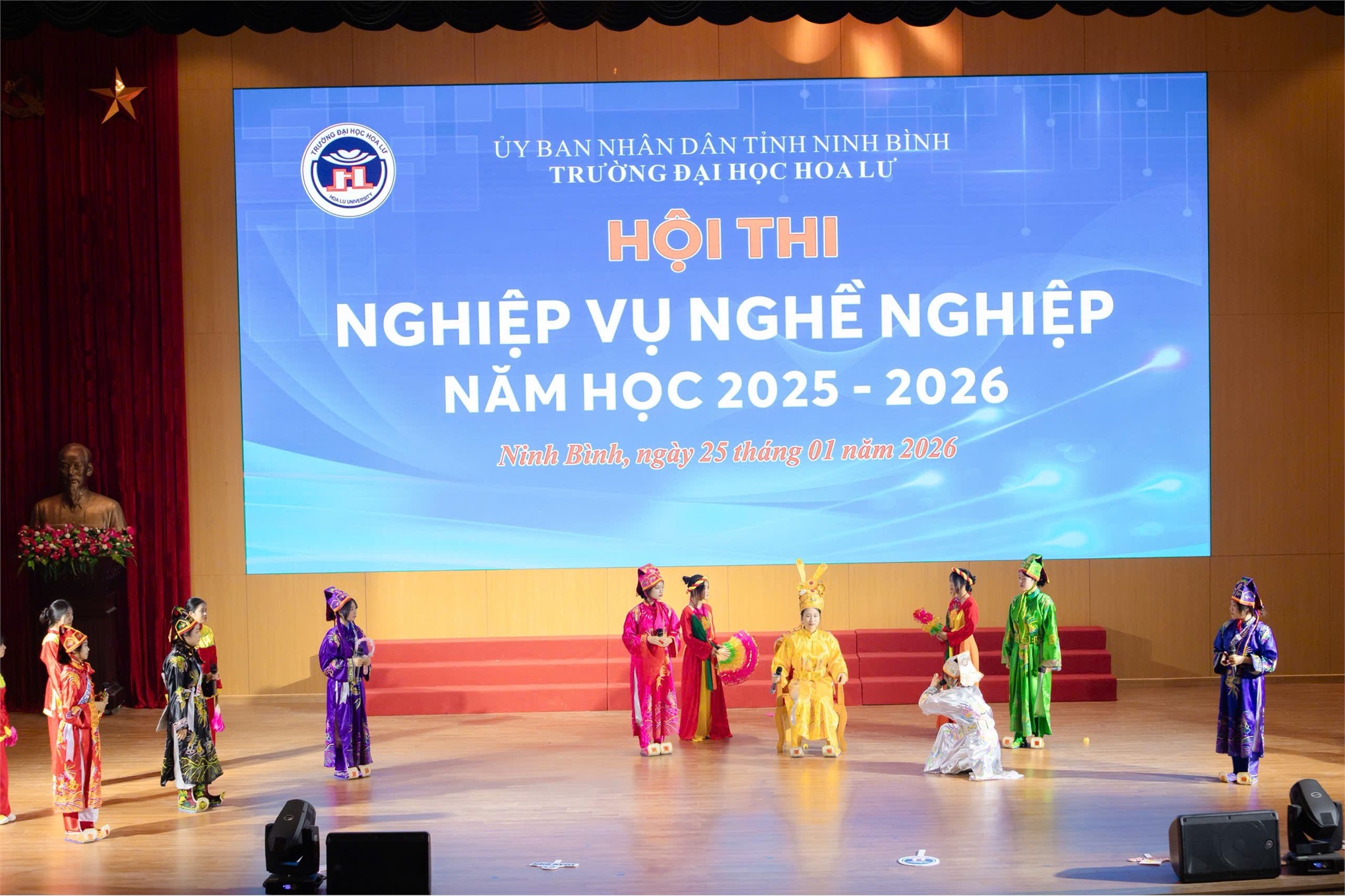 Trường Đại học Hoa Lư tổ chức Hội thi nghiệp vụ nghề nghiệp năm học 2025- 2026