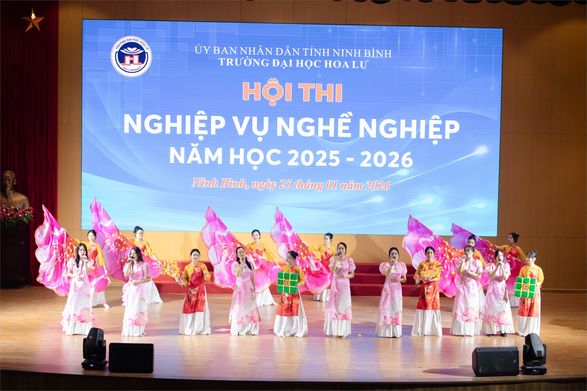 Trường Đại học Hoa Lư tổ chức Hội thi nghiệp vụ nghề nghiệp năm học 2025- 2026