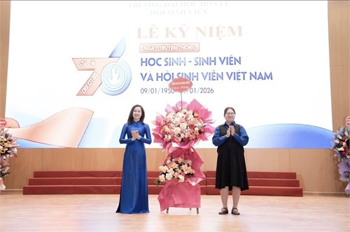 CHƯƠNG TRÌNH KỶ NIỆM 76 NĂM NGÀY TRUYỀN THỐNG HỌC SINH, SINH VIÊN VÀ HỘI SINH VIÊN VIỆT NAM (09/01/1950 – 09/01/2026)