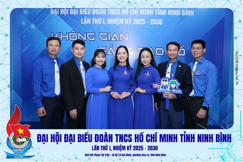 TUỔI TRẺ TRƯỜNG ĐẠI HỌC HOA LƯ HƯỚNG VỀ PHIÊN TRỌNG THỂ ĐẠI HỘI ĐẠI BIỂU ĐOÀN TNCS HỒ CHÍ MINH TỈNH NINH BÌNH LẦN THỨ I, NHIỆM KỲ 2025–2030