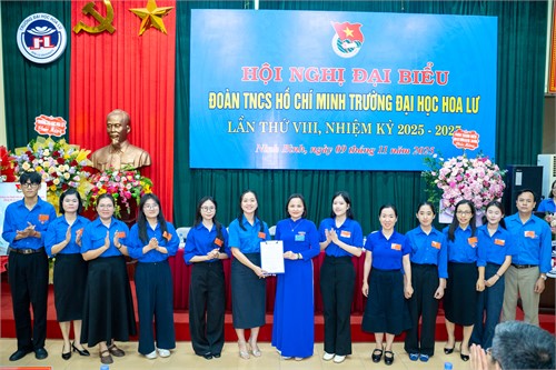 Hội nghị đại biểu Đoàn Thanh niên Cộng sản Hồ Chí Minh Trường Đại học Hoa Lư lần thứ VIII, nhiệm kỳ 2025 – 2027