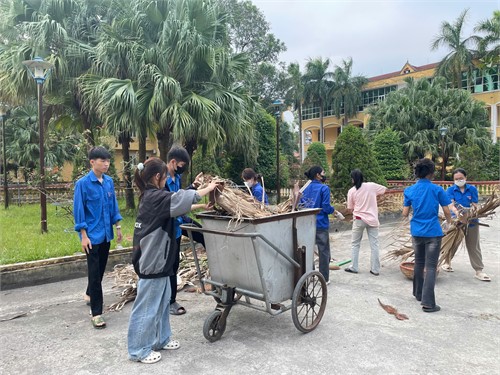 🌿💚 ĐOÀN TRƯỜNG ĐẠI HỌC HOA LƯ HƯỞNG ỨNG NGÀY “CHỦ NHẬT XANH” TOÀN QUỐC LẦN THỨ VII 💚🌿