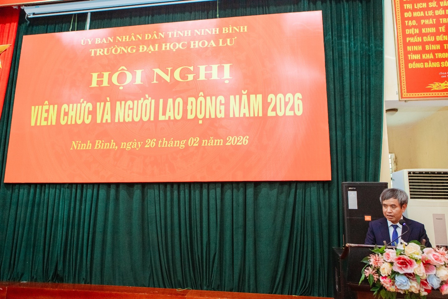 Trường Đại học Hoa Lư tổ chức Hội nghị viên chức và người lao động năm 2026