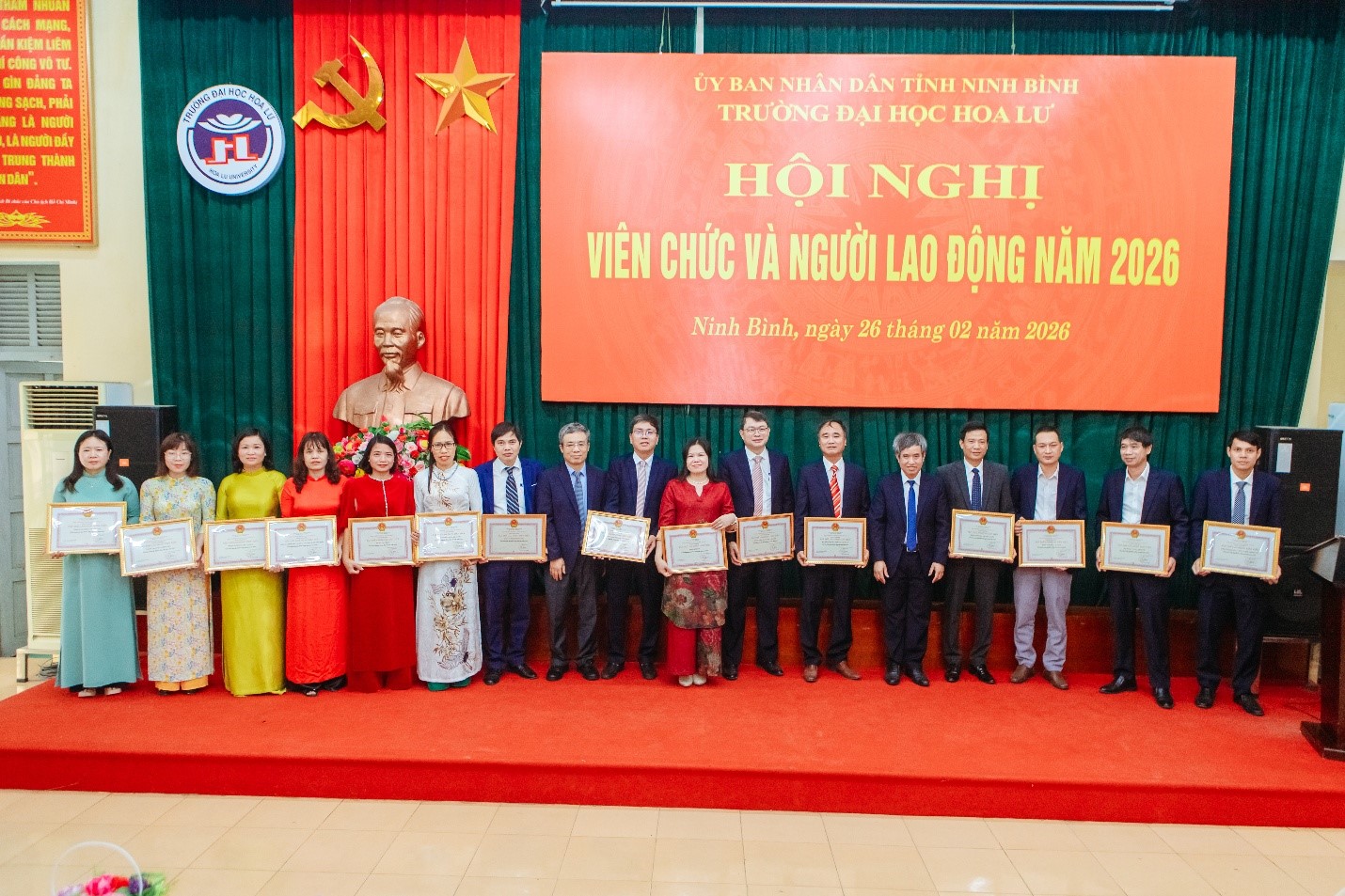 Trường Đại học Hoa Lư tổ chức Hội nghị viên chức và người lao động năm 2026