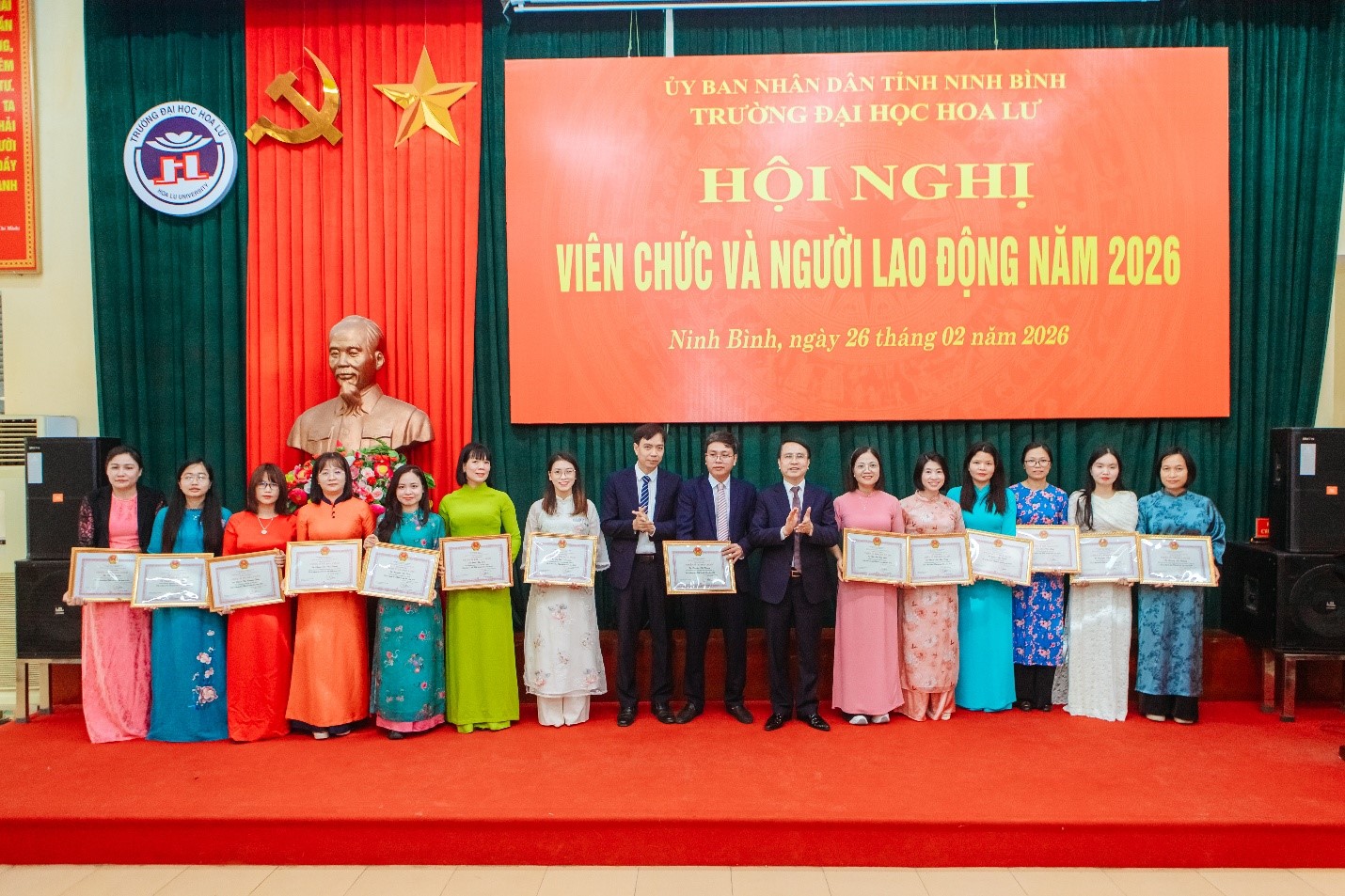 Trường Đại học Hoa Lư tổ chức Hội nghị viên chức và người lao động năm 2026