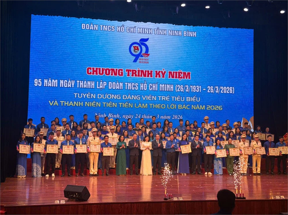 Khát vọng cống hiến sức trẻ của Sinh viên Trường Đại học Hoa Lư nhân dịp kỷ niệm 95 năm ngày Thành lập Đoàn