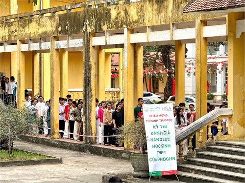 TRƯỜNG ĐẠI HỌC HOA LƯ PHỐI HỢP TỔ CHỨC THÀNH CÔNG ĐỢT THI ĐÁNH GIÁ NĂNG LỰC (HSA) 602 TẠI NINH BÌNH