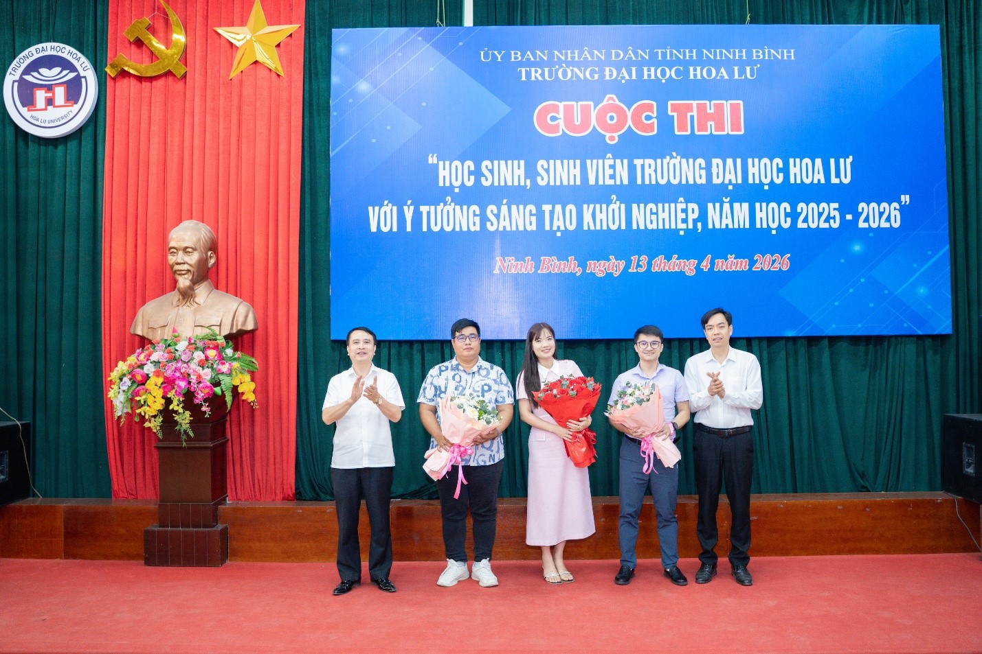 Cuộc thi “Học sinh, sinh viên Trường Đại học Hoa Lư với ý tưởng sáng tạo khởi nghiệp”, năm học 2025-2026