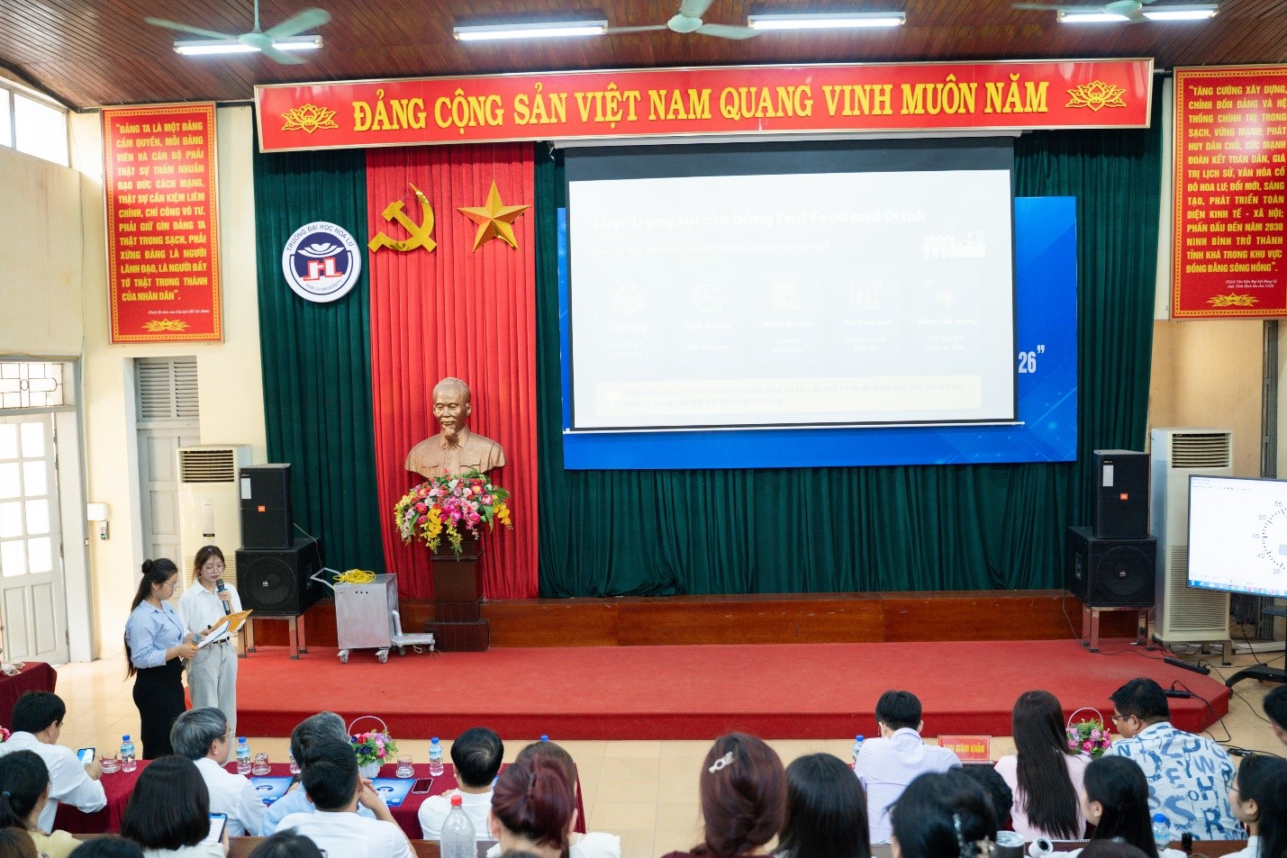 Cuộc thi “Học sinh, sinh viên Trường Đại học Hoa Lư với ý tưởng sáng tạo khởi nghiệp”, năm học 2025-2026
