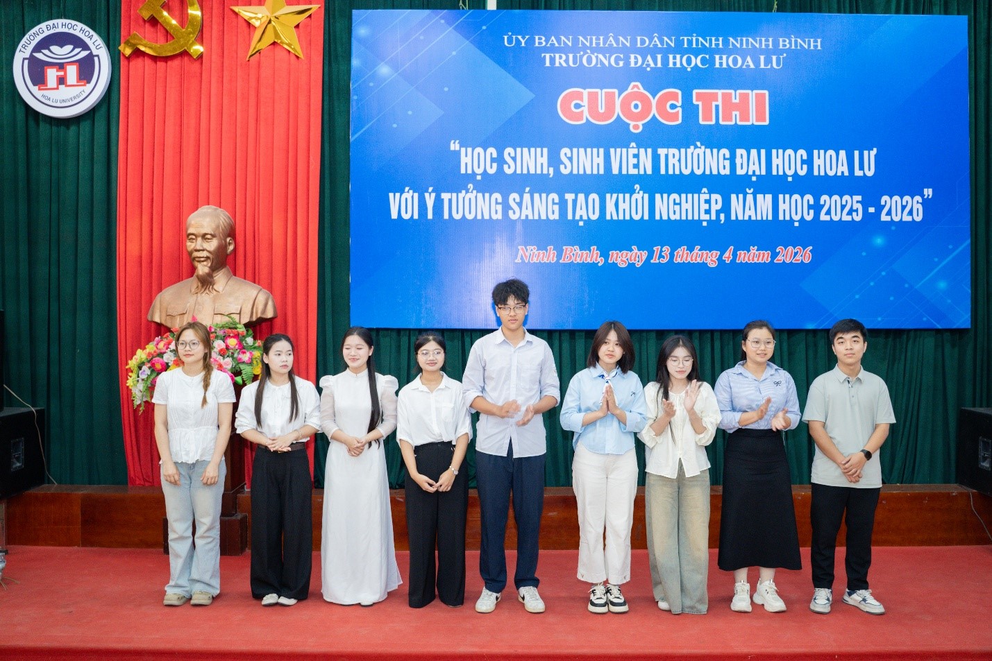 Cuộc thi “Học sinh, sinh viên Trường Đại học Hoa Lư với ý tưởng sáng tạo khởi nghiệp”, năm học 2025-2026