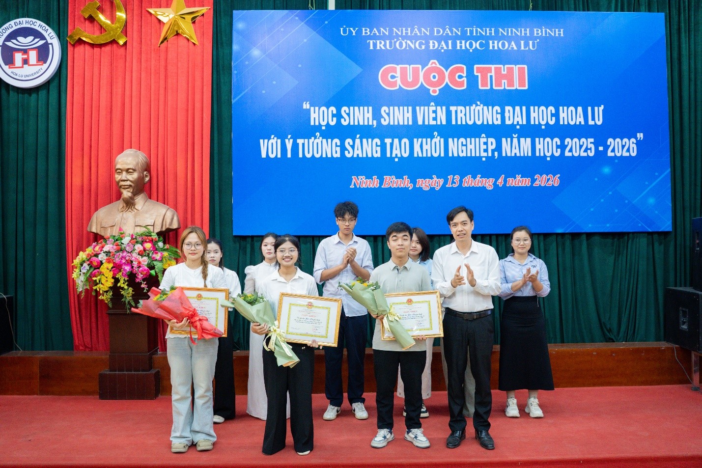 Cuộc thi “Học sinh, sinh viên Trường Đại học Hoa Lư với ý tưởng sáng tạo khởi nghiệp”, năm học 2025-2026