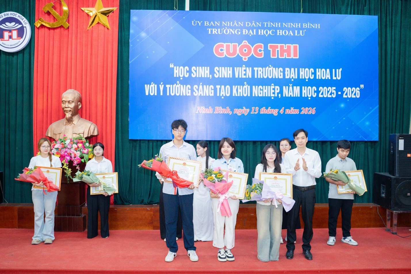 Cuộc thi “Học sinh, sinh viên Trường Đại học Hoa Lư với ý tưởng sáng tạo khởi nghiệp”, năm học 2025-2026