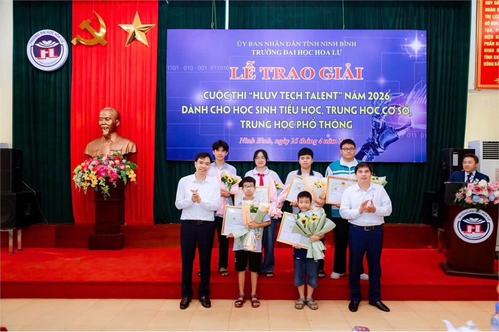 HLUV TECH TALENT 2026 – VINH DANH NHỮNG TÀI NĂNG TIN HỌC TRẺ