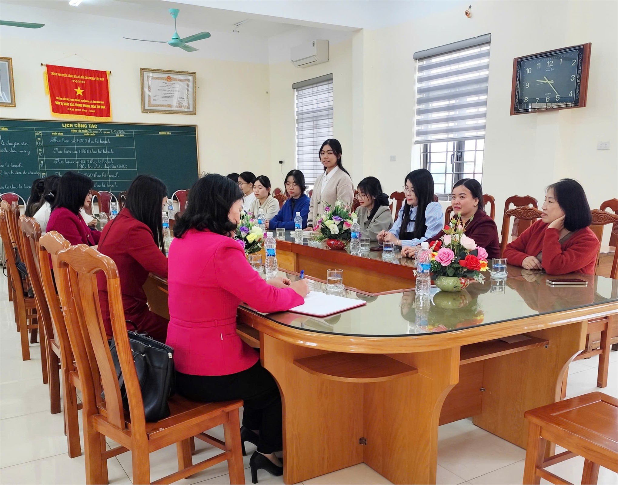 KIỂM TRA CÁC ĐOÀN THỰC TẬP SƯ PHẠM GIAI ĐOẠN 1 NGÀNH GIÁO DỤC TIỂU HỌC, TRƯỜNG ĐẠI HỌC HOA LƯ