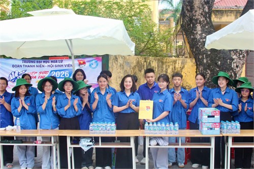 💙 TUỔI TRẺ TRƯỜNG ĐẠI HỌC HOA LƯ ĐỒNG HÀNH CÙNG SĨ TỬ MÙA THI 2026 💙