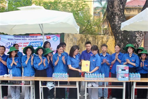 💙 TUỔI TRẺ TRƯỜNG ĐẠI HỌC HOA LƯ ĐỒNG HÀNH CÙNG SĨ TỬ MÙA THI 2026 💙