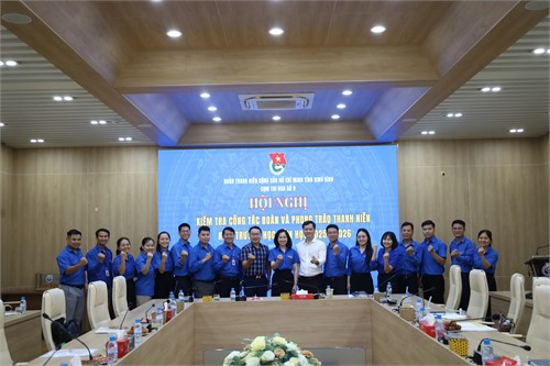 🩵 ĐOÀN TRƯỜNG ĐẠI HỌC HOA LƯ THAM GIA HỘI NGHỊ KIỂM TRA CÔNG TÁC ĐOÀN VÀ PHONG TRÀO THANH NIÊN TRƯỜNG HỌC NĂM HỌC 2025 – 2026 | CỤM THI ĐUA SỐ 9 🩵