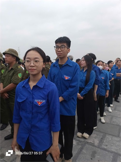 TUỔI TRẺ TRƯỜNG ĐẠI HỌC HOA LƯ HƯỞNG ỨNG THÁNG HÀNH ĐỘNG PHÒNG, CHỐNG MA TUÝ NĂM 2026