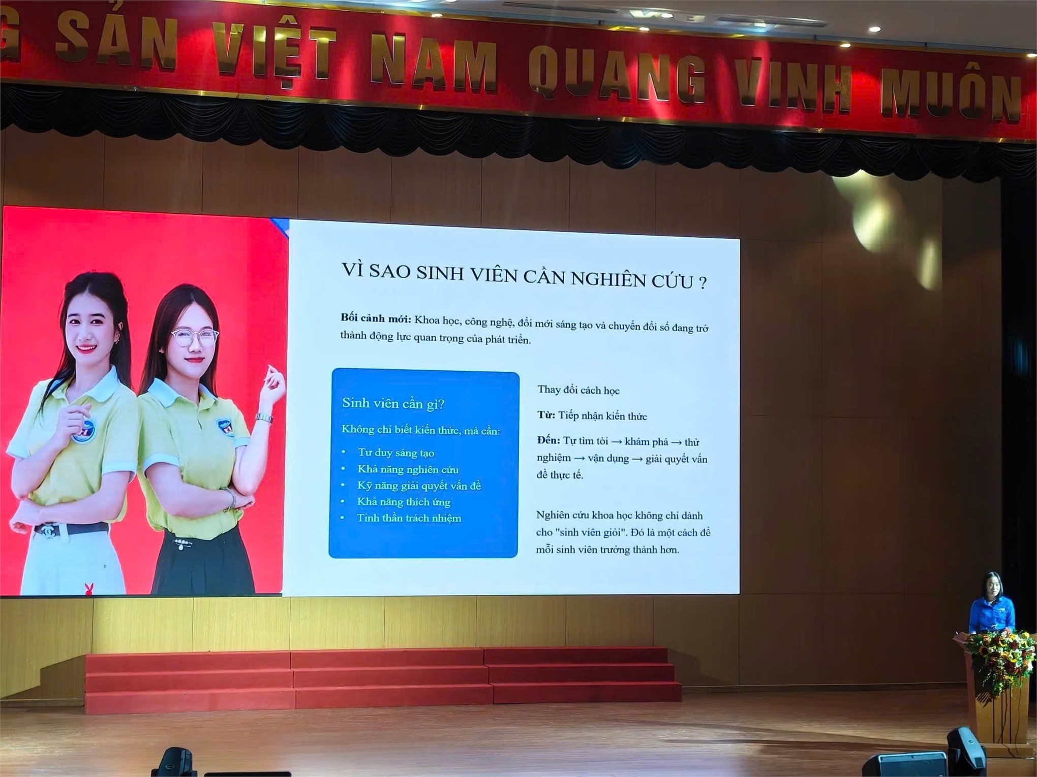 Sinh viên Trường Đại học Hoa Lư được tuyên dương danh hiệu “Sinh viên 5 tốt” cấp tỉnh năm học 2025 – 2026