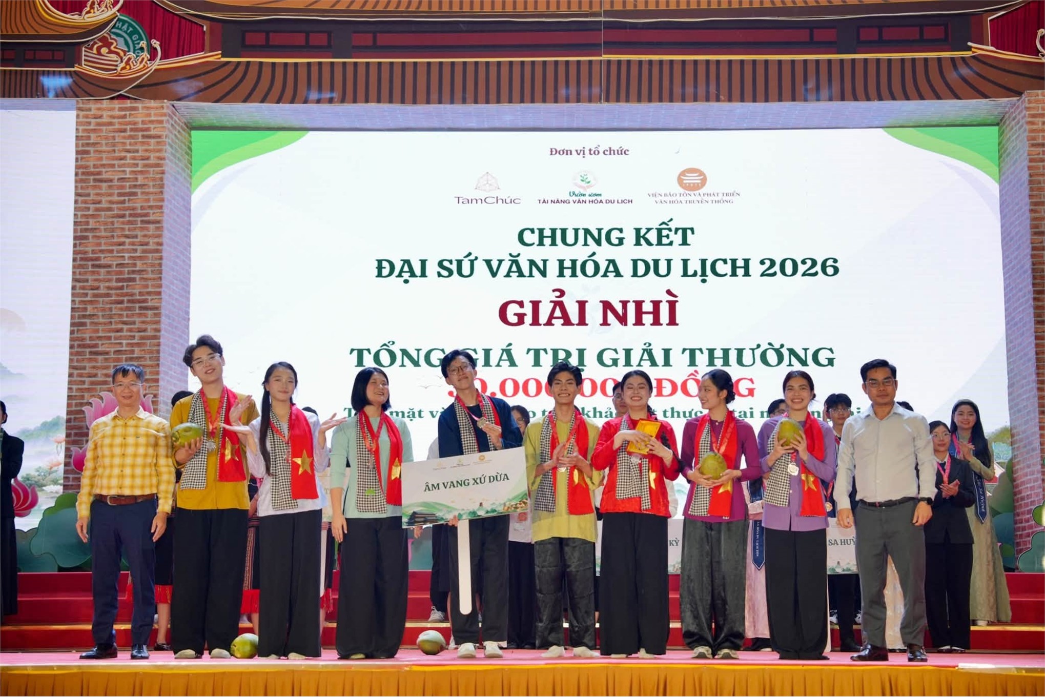 Sinh viên Trường Đại học Hoa Lư đạt Giải Nhì Chung kết “Đại sứ Văn hóa Du lịch 2026”