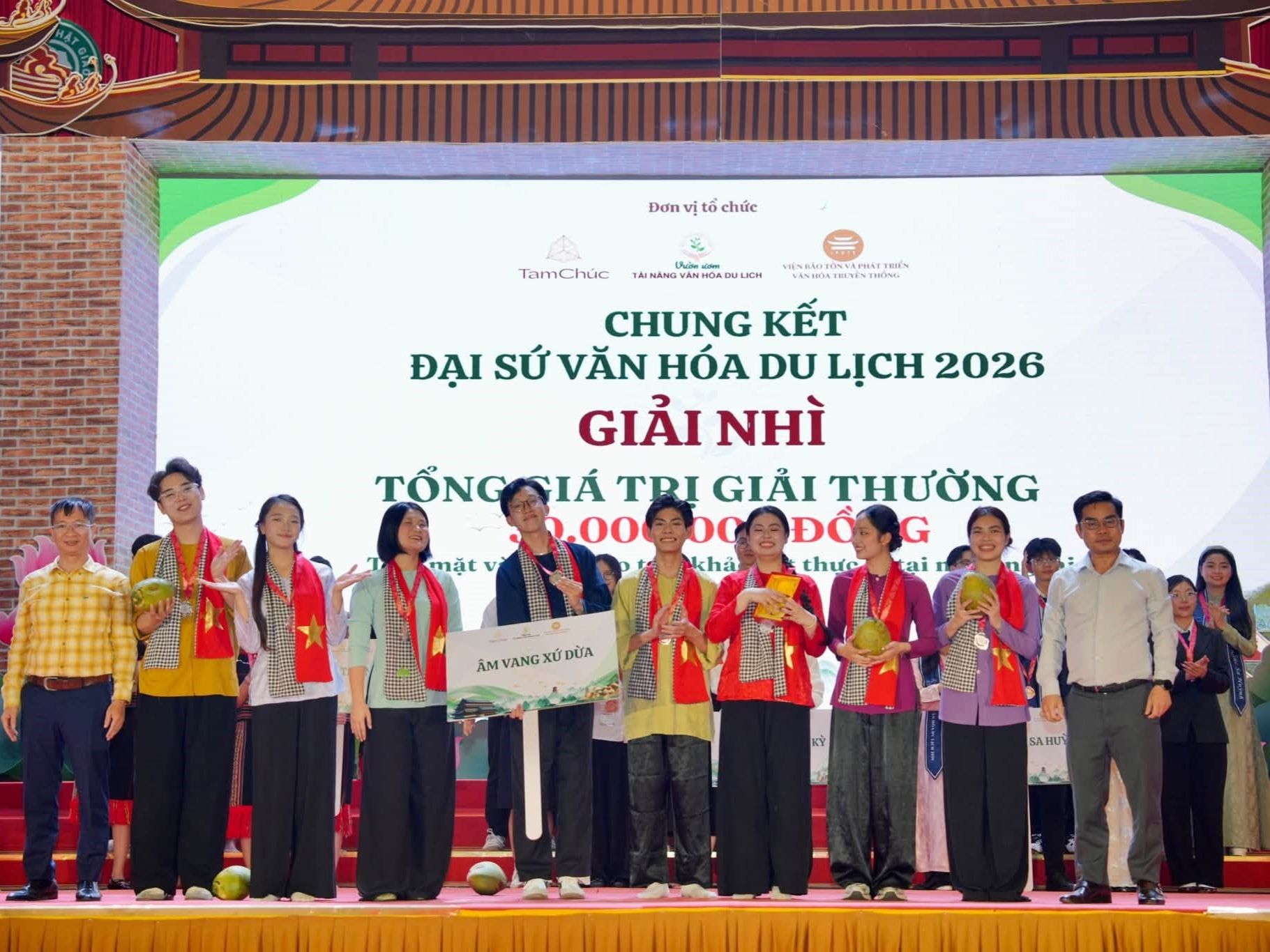 Sinh viên Trường Đại học Hoa Lư đạt Giải Nhì Chung kết “Đại sứ Văn hóa Du lịch 2026”