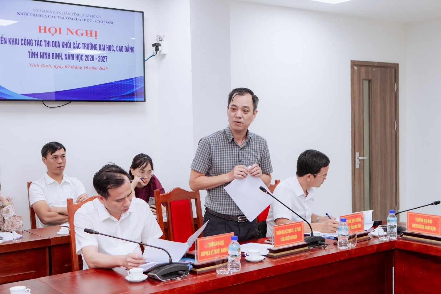 Trường Đại học Hoa Lư triển khai công tác thi đua khối các trường Đại học, Cao đẳng tỉnh Ninh Bình năm học 2026-2027