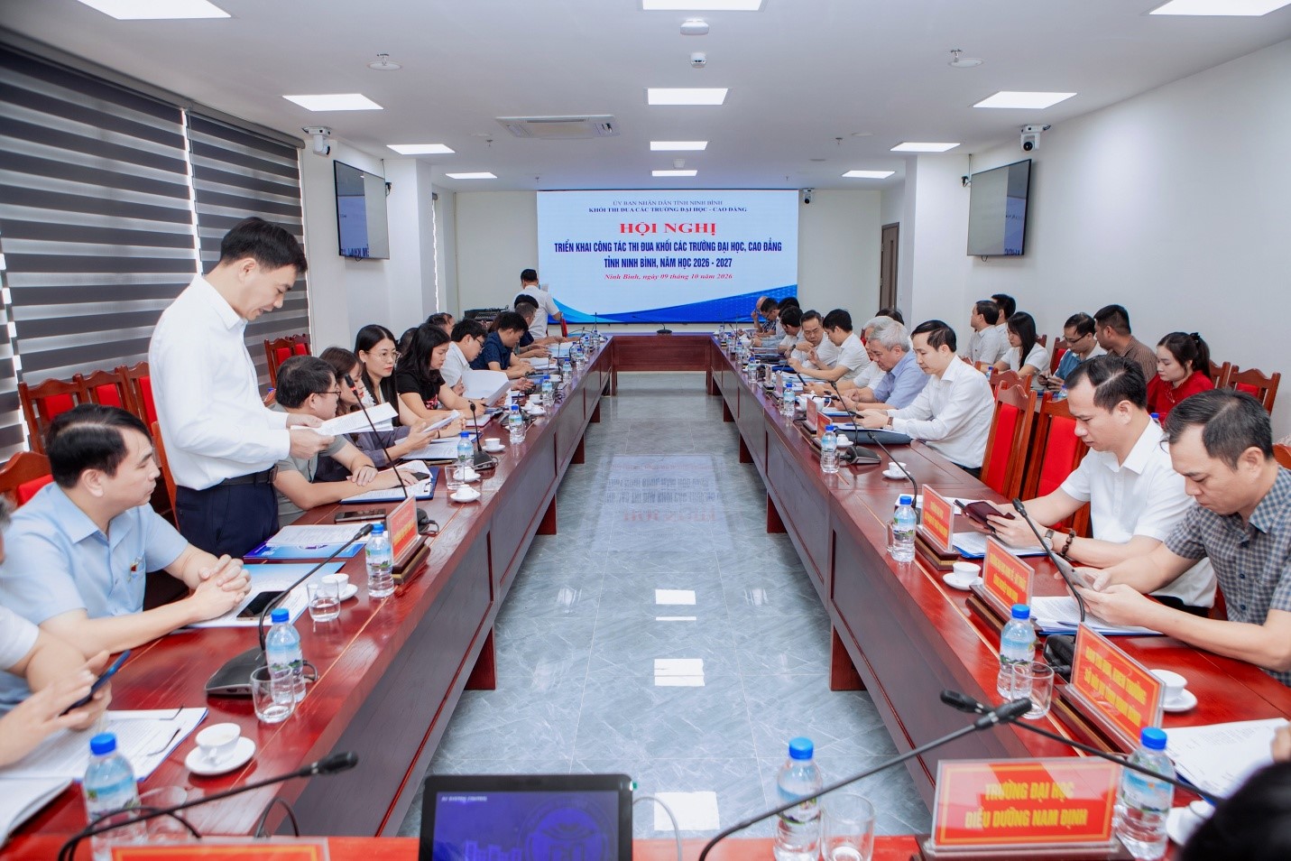 Trường Đại học Hoa Lư triển khai công tác thi đua khối các trường Đại học, Cao đẳng tỉnh Ninh Bình năm học 2026-2027